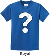 Kids Distressed Question Shirt