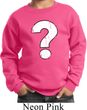 Kids Distressed Question Sweat Shirt