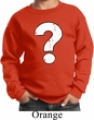 Kids Distressed Question Sweat Shirt