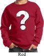 Kids Distressed Question Sweat Shirt