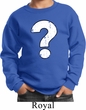 Kids Distressed Question Sweat Shirt