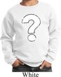 Kids Distressed Question Sweat Shirt