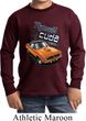 Kids Dodge 1970 Plymouth Hemi Cuda Long Sleeve Shirt