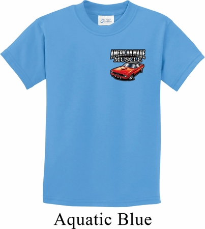 Kids Dodge American Made Muscle Pocket Print Shirt