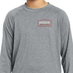 Kids Dodge Brothers Pocket Print Dry Wicking Long Sleeve Shirt Kids Dodge Brothers Pocket Print Dry Wicking Long Sleeve Shirt