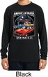 Kids Dodge Chrysler American Made Dry Wicking Long Sleeve Tee T-Shirt