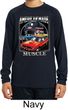 Kids Dodge Chrysler American Made Dry Wicking Long Sleeve Tee T-Shirt