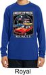 Kids Dodge Chrysler American Made Dry Wicking Long Sleeve Tee T-Shirt