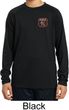 Kids Dodge Garage Pocket Print Dry Wicking Long Sleeve Shirt