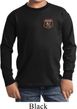 Kids Dodge Garage Pocket Print Long Sleeve Shirt