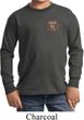 Kids Dodge Garage Pocket Print Long Sleeve Shirt