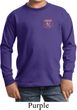 Kids Dodge Garage Pocket Print Long Sleeve Shirt