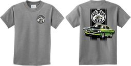 Kids Dodge Green Super Bee (Front & Back) Youth T-shirt
