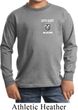 Kids Dodge Guts and Glory Ram Logo Pocket Print Long Sleeve Shirt