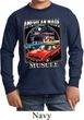 Kids Dodge Shirt Chrysler American Made Long Sleeve Tee T-Shirt
