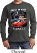 Kids Dodge Shirt Chrysler American Made Long Sleeve Tee T-Shirt