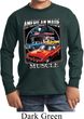 Kids Dodge Shirt Chrysler American Made Long Sleeve Tee T-Shirt