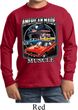 Kids Dodge Shirt Chrysler American Made Long Sleeve Tee T-Shirt