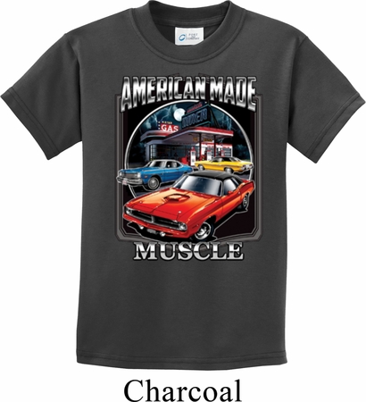 Kids Dodge Shirt Chrysler American Made Tee T-Shirt