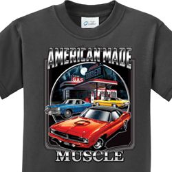 Kids Dodge Shirt Chrysler American Made Tee T-Shirt