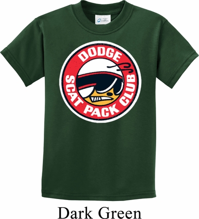 Kids Dodge Shirt Dodge Scat Pack Club Tee T-Shirt