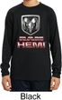 Kids Dodge Shirt Ram Hemi Logo Dry Wicking Long Sleeve Tee T-Shirt