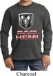 Kids Dodge Shirt Ram Hemi Logo Long Sleeve Tee T-Shirt