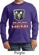 Kids Dodge Shirt Ram Hemi Logo Long Sleeve Tee T-Shirt