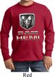 Kids Dodge Shirt Ram Hemi Logo Long Sleeve Tee T-Shirt