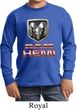 Kids Dodge Shirt Ram Hemi Logo Long Sleeve Tee T-Shirt