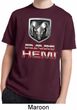 Kids Dodge Shirt Ram Hemi Logo Moisture Wicking Tee T-Shirt