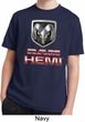 Kids Dodge Shirt Ram Hemi Logo Moisture Wicking Tee T-Shirt