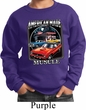 Kids Dodge Sweatshirt Chrysler American Made Sweat Shirt