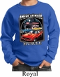 Kids Dodge Sweatshirt Chrysler American Made Sweat Shirt