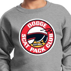 Kids Dodge Sweatshirt Dodge Scat Pack Club Sweat Shirt