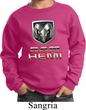 Kids Dodge Sweatshirt Ram Hemi Logo Sweat Shirt