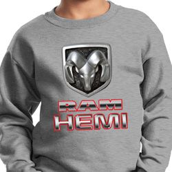 Kids Dodge Sweatshirt Ram Hemi Logo Sweat Shirt