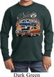 Kids Dodge Tee Blue and Orange Super Bee Youth Long Sleeve