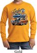 Kids Dodge Tee Blue and Orange Super Bee Youth Long Sleeve