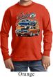 Kids Dodge Tee Blue and Orange Super Bee Youth Long Sleeve