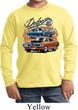 Kids Dodge Tee Blue and Orange Super Bee Youth Long Sleeve