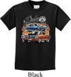 Kids Dodge Tee Blue and Orange Super Bee Youth Shirt
