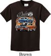 Kids Dodge Tee Blue and Orange Super Bee Youth Shirt