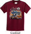 Kids Dodge Tee Blue and Orange Super Bee Youth Shirt