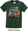 Kids Dodge Tee Blue and Orange Super Bee Youth Shirt