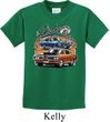 Kids Dodge Tee Blue and Orange Super Bee Youth Shirt