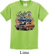 Kids Dodge Tee Blue and Orange Super Bee Youth Shirt