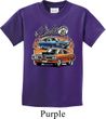 Kids Dodge Tee Blue and Orange Super Bee Youth Shirt