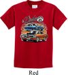 Kids Dodge Tee Blue and Orange Super Bee Youth Shirt