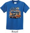 Kids Dodge Tee Blue and Orange Super Bee Youth Shirt